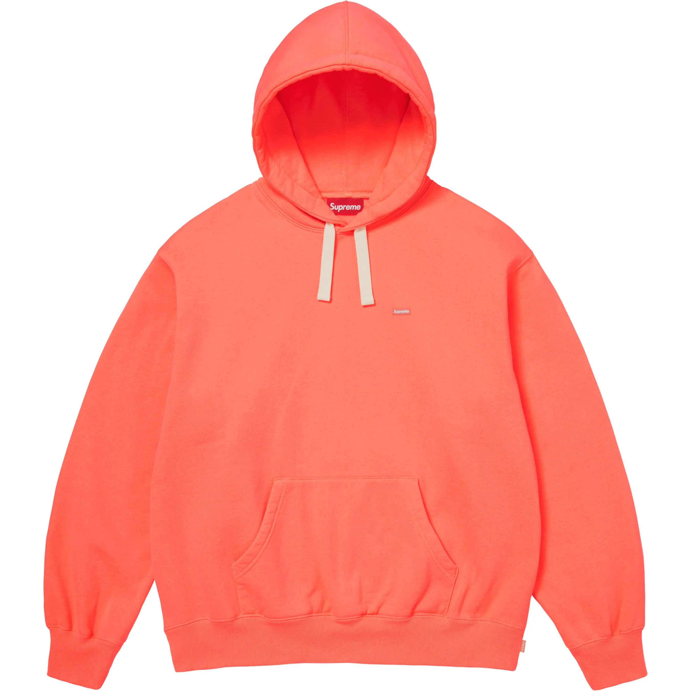Small Box Drawcord Hooded Sweatshirt view 3